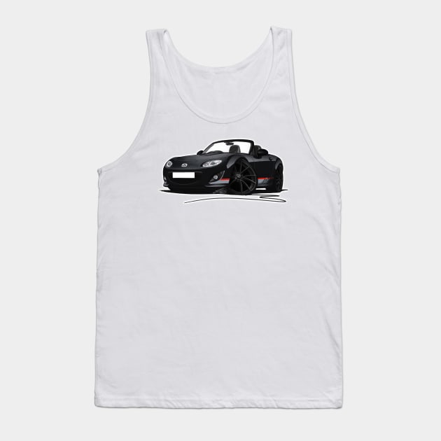 Mazda MX5 (Mk3)(Facelift) Kuro Edition - Black Tank Top by y30man5